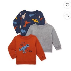 NWT Garanimals 3 pack sweatshirts 18-24 months